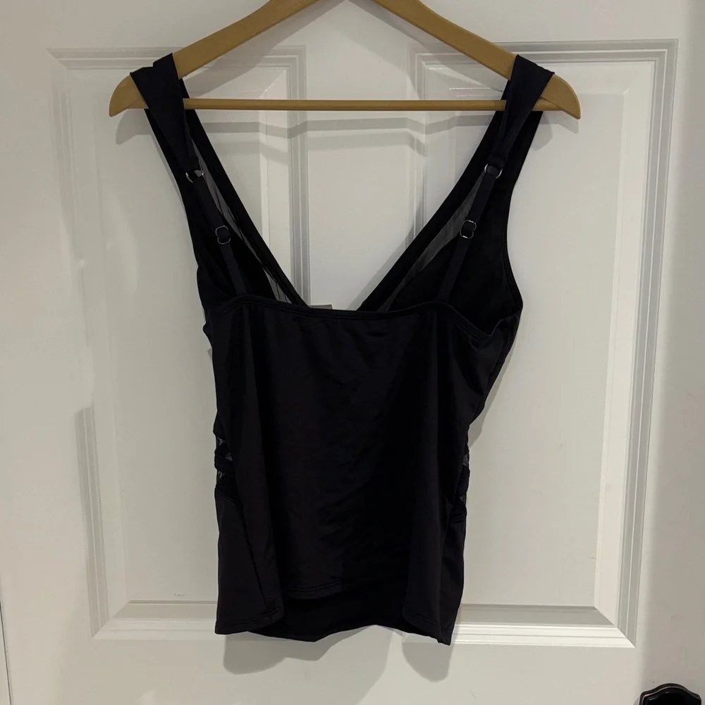 Kenneth Cole Black V-Neck Top - Picture 5 of 6